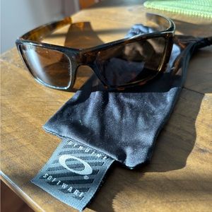 Oakley Fuel Cell Tortoise Polarized Sunglasses